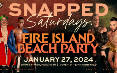 SNAPPED SATURDAYS: Fire Island Beach Party