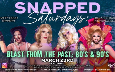 SNAPPED SATURDAYS: Blast from the Past (80’s & 90’s)
